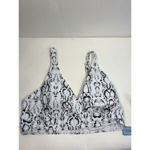 Yonique Bikini Top Swimsuit Women Swimwear Size 24W NWT